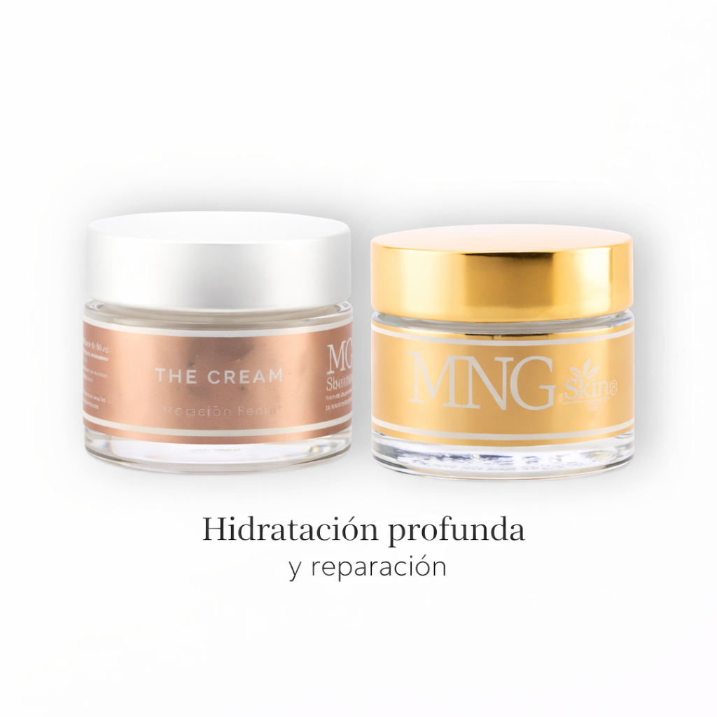 Hidratación y reparación en belleza